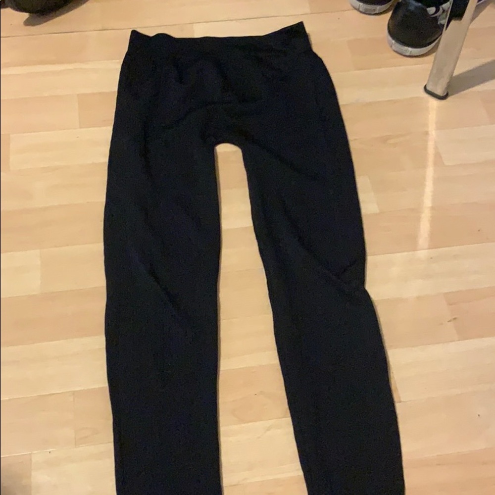 Black soft thick leggings